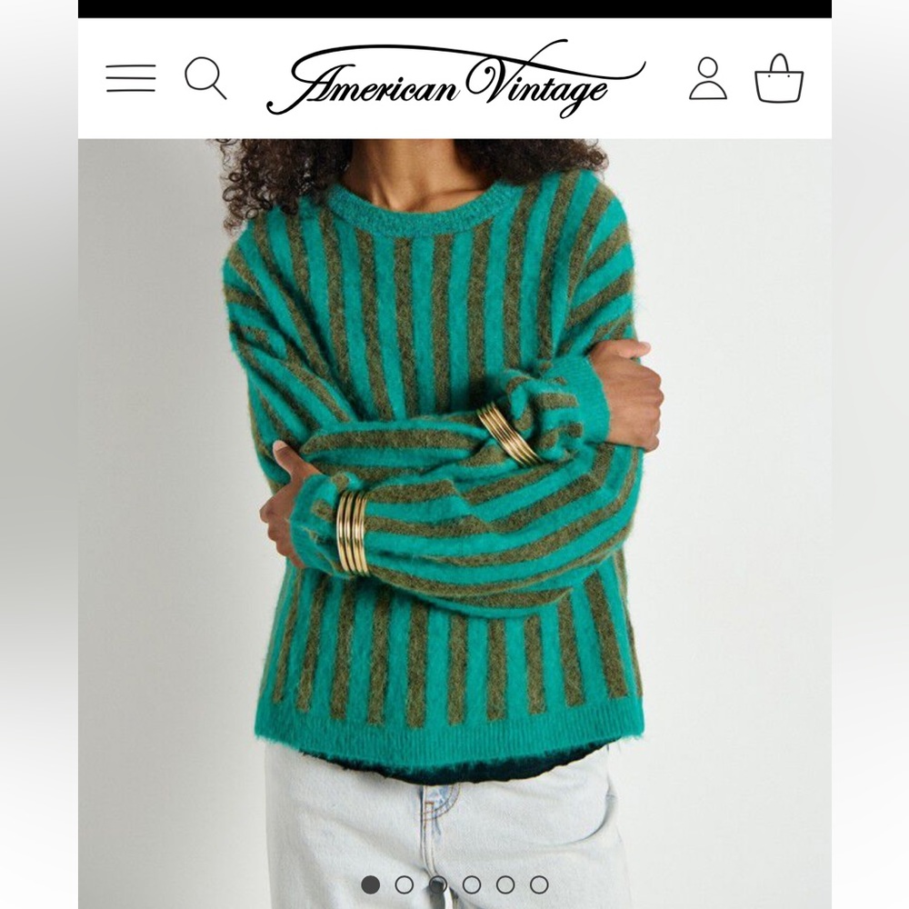 American vintage WOMEN'S JUMPER NENYBAY - Picture 3 of 10